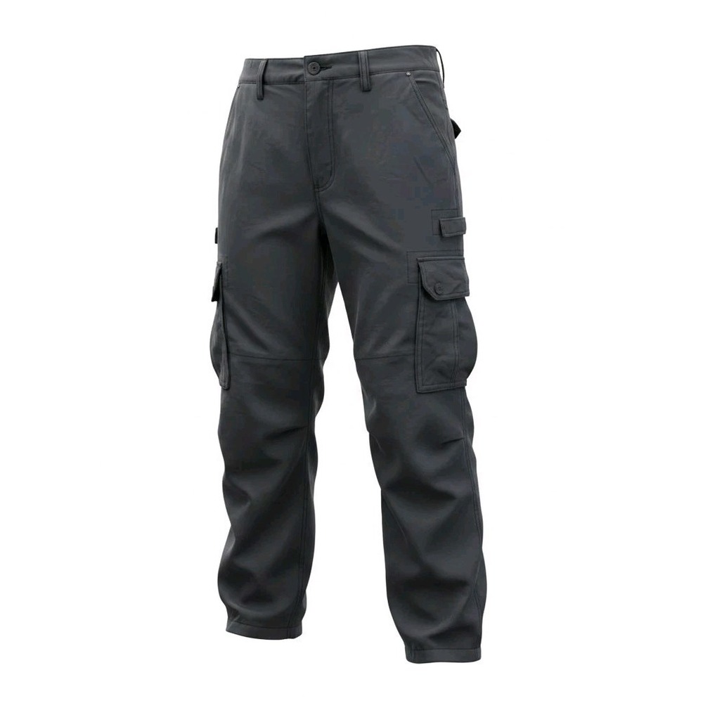 Kith Allyn Mid Rise Cargo Pants Charcoal Grey Wash Cotton KHW060280 Womens 30